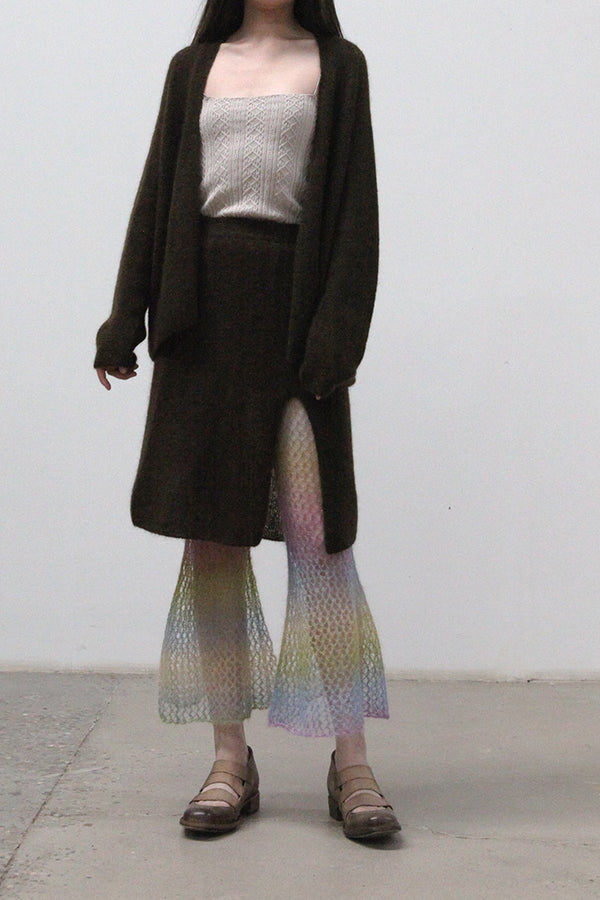 SWAYING/KNIT mohair hakama SW212XZ26
